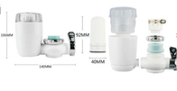 10 بوصة شفافة بلاستيكية فلتر المياه المستخدمة في جهاز تنقية المياه التجارية