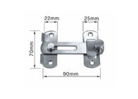 Ss304 مزلاج قفل الباب نمط عصري بسيط شديد التحمل 70x22 مللي متر حجم صغير