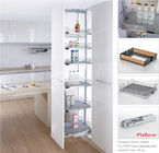 طويل القامة Larder Pull - Out Cupboard ملحقات المطبخ الحديثة للمطبخ المعياري