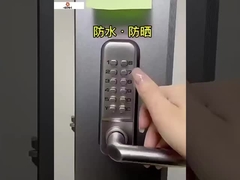 القفل الرقمي WIFI Tuya APP بطاقة التحكم بصمة الأصابع الذكية الكهربائية الألومنيوم المنزلق الباب الذكي