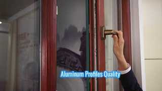 أبواب ونوافذ مقطوعة من سبائك الألومنيوم حسب الطلب، وعزل الصوت، والعزل الحراري، والنوافذ المنزلقة