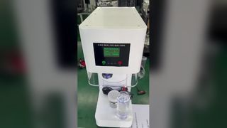 آلة ختم العلب، آلة ختم نصف أوتوماتيكية تجارية لمحل شاي الحليب، زجاجة PET يمكن ختمها