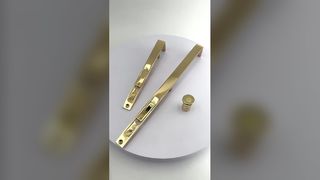 باب نحاسي كامل مع مسمار مخفي، باب خشبي مزدوج الفتح، مسمار غير مرئي ممتد، مخفي