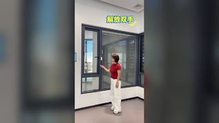 أبواب ونوافذ مقاومة للضوضاء، نافذة بابية مصنوعة من سبائك الألومنيوم مخصصة لقطع الجسر، عازلة للصوت