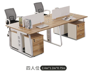 طاولة دراسة الكمبيوتر الخشبي للمنزل والمكتب مع 2 طبقة كبيرة خزانة بأدراج ملفات عميقة مكتب كمبيوتر