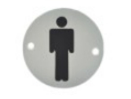 صورة حمام النساء والرجال علامة باب الحمام بالأكريليك مخصصة