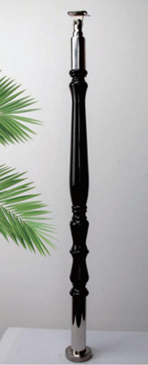 السلالم الداخلية الاكريليك الكريستال Baluster المرفق الركائز الاكريليك أعمدة أعمدة السلالم والشرفة السور