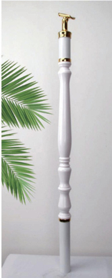 السلالم الداخلية الاكريليك الكريستال Baluster المرفق الركائز الاكريليك أعمدة أعمدة السلالم والشرفة السور