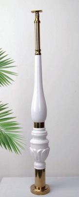 السلالم الداخلية الاكريليك الكريستال Baluster المرفق الركائز الاكريليك أعمدة أعمدة السلالم والشرفة السور