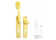 مقبض الباب المصنوع من سبائك الزنك القوي الذي يتم تحميله بأمان عالي طلاء PVD للتطبيق على نطاق واسع