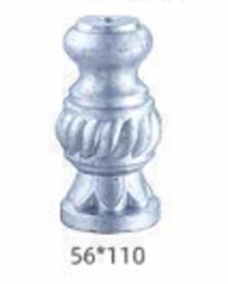 100x100 Or 4x4 Inch Cast Aluminum Fence Post Cap With Ornamental Metal Frame And 3D Modelling Service (أور 4x4 إنش) مع إطار معدني زينة و خدمة نمذجة ثلاثية الأبعاد