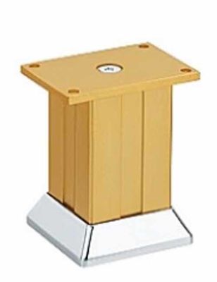 Furniture Legs Adjustable square Cabinet Feet Aluminum Alloy Cabinet Feet Bathroom Cabinet Feet