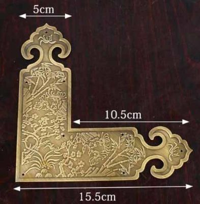 Wholesale Metal Protective Decorative Antique Corner for Wooden Gift Box Iron Table Protectors