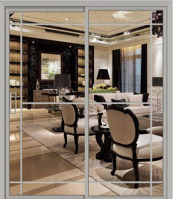 Modern Gold Gauze Pattern Translucent Glass Decorative Film 2 Mil Thick 1.52x30m/roll for Office Sliding Door Window Partition