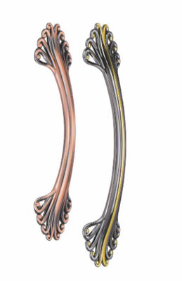 Wenzhou Zinc Alloy Black Gold Cabinet Handles Solid Drawer Knobs Kitchen Cupboard Door Metal Pulls Furniture Handle