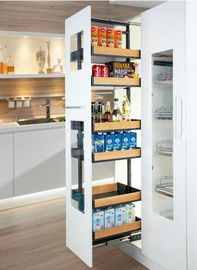 طويل القامة Larder Pull - Out Cupboard ملحقات المطبخ الحديثة للمطبخ المعياري