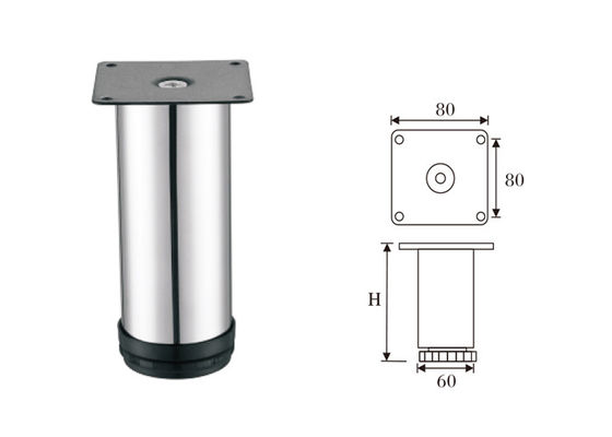 أرجل صوفا حديثة ذات عمر طويل مصنوعة من مادة الفولاذ المقاوم للصدأ عالية الأداء