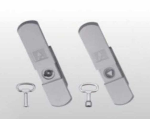 أمن عالية علبة الكهربائية خزانة الباب قفل الفولاذ المقاوم للصدأ السماء الأرض ربط العلوي أسفل ربط القفل