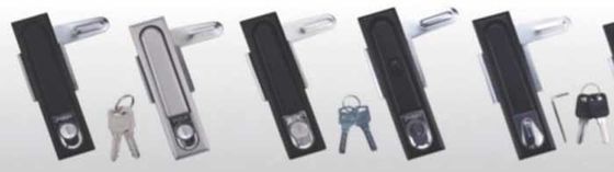 أجهزة القفل المميت (Deadlatch Equipment) قفل الطائرة (Flush Trigger) قفل الزنك (Zinc Alloy) رافعة الضغط (Compression Lever) قفل مع أسطوانة 5 دبوس