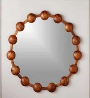 عدم النظامية الزرقاء العارية المرآة الموضة الأميرة سحابة الماكياج المرآة الماكياج اليومي الكورية INS المرآة المعلقة